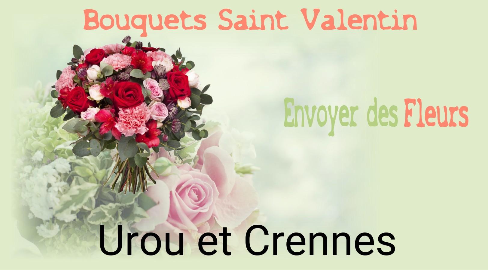Roses de Saint-Valentin livrées à Urou-et-Crennes